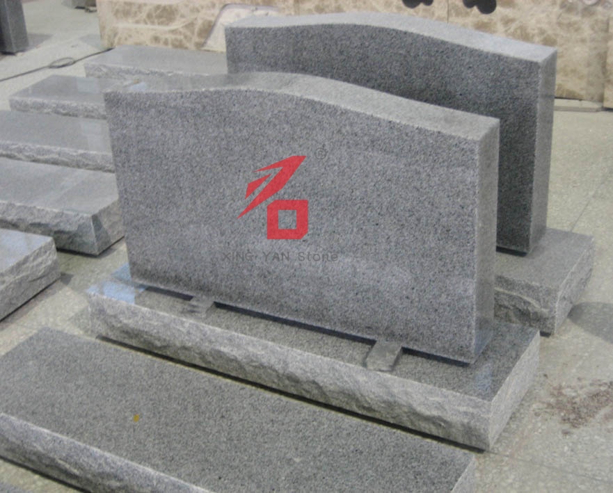 Curved-Top Granite Headstone
