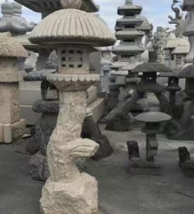 Hot Sale Granite Stone Lanterns For Garden Decoration