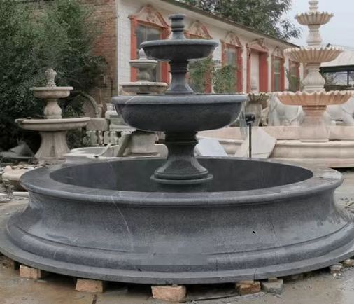 Xingyan Stone Carved European-Style Marble Water Fountain